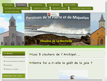Tablet Screenshot of les5clochers.org